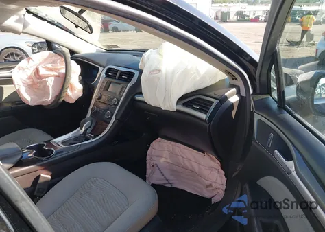 2016 Ford Fusion S from USA, damaged, VIN 3FA6P0G75GR109014